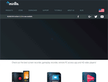 Tablet Screenshot of mirillis.com